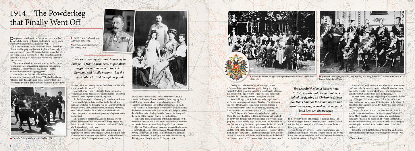 PRE ORDER - The Great War in Landscapes and Images