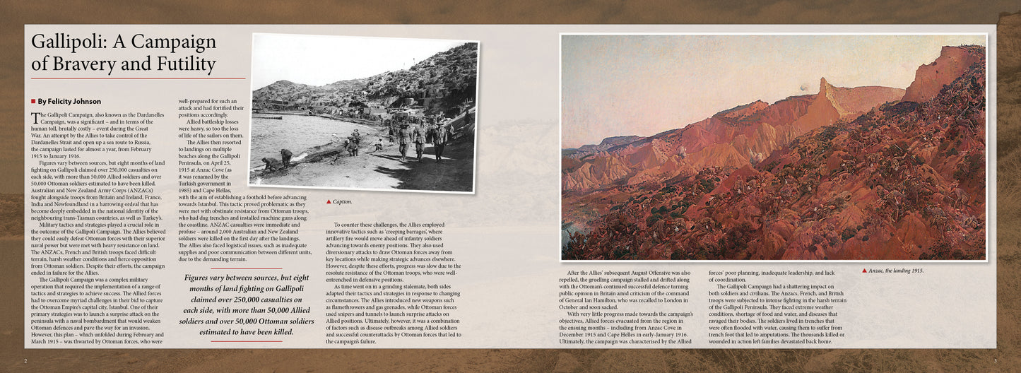 PRE ORDER - The Great War in Landscapes and Images
