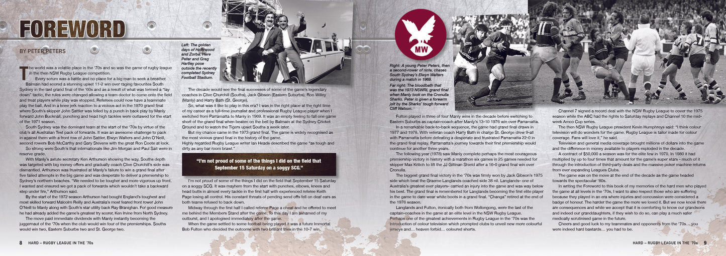 Hard - Rugby League in the '70s