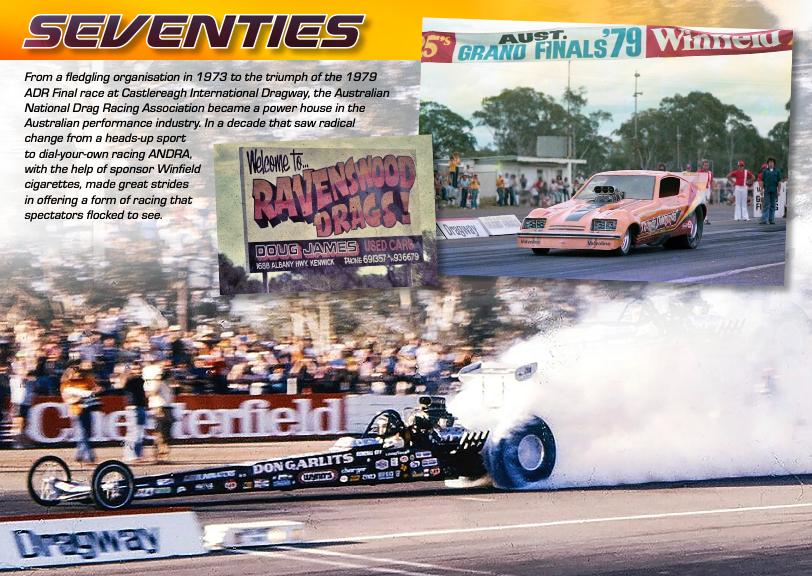 PRE ORDER - 50 Fast Years of ANDRA Drag Racing