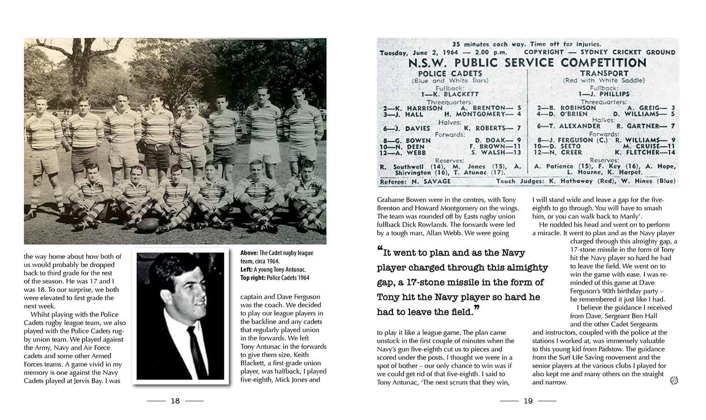 PRE ORDER - From Fullback to the Forwards – The Jim Hall Story