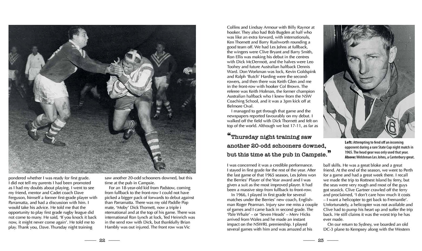 PRE ORDER - From Fullback to the Forwards – The Jim Hall Story