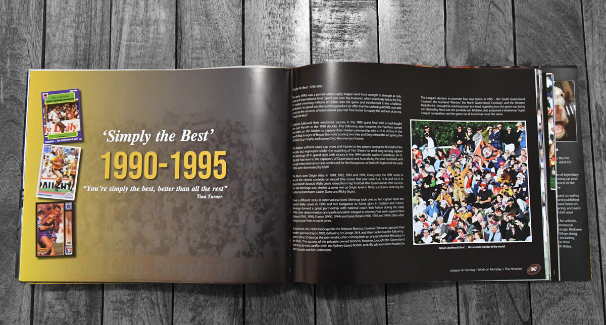 League On Sunday - Work On Monday, Memories of Rugby League's Last Golden Era 1965-1995
