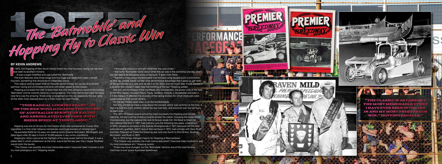 50 Classic Classics – The Illustrated History of the Grand Annual Sprintcar Classic 1973-2023 - Standard Edition (LIMITED STOCK REMAINING)