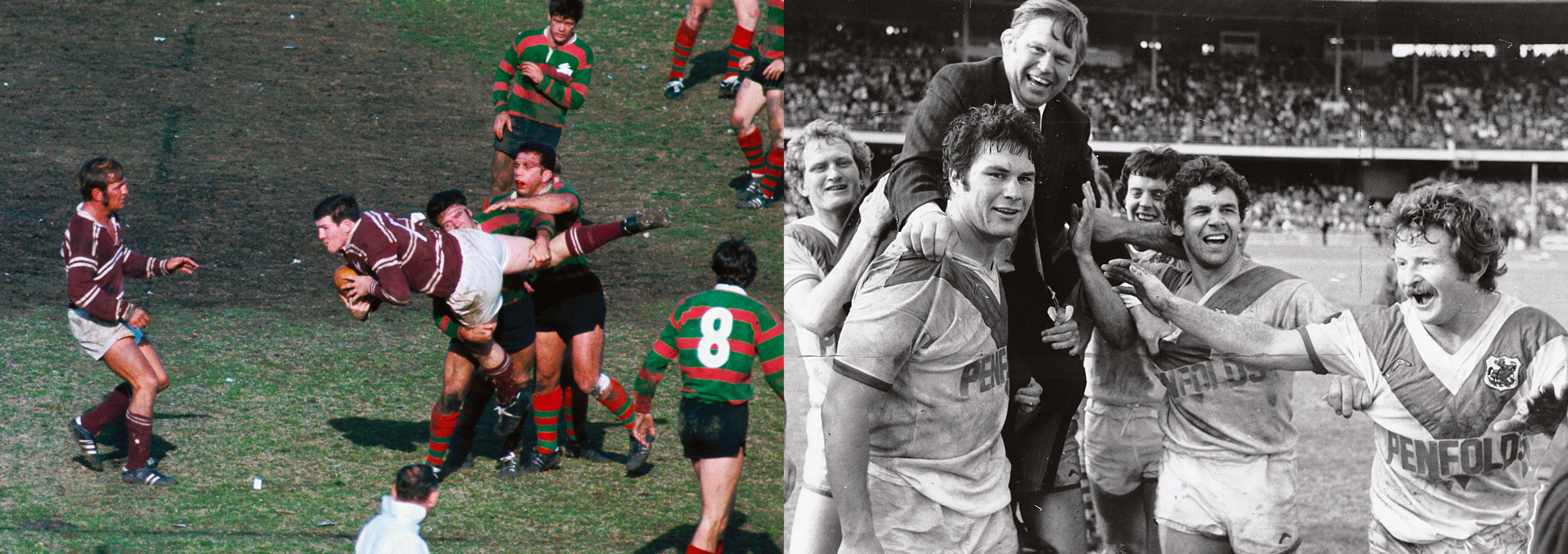 70s Rugby Player Hard - Rugby League in the '70s – Full Throttle Publishing