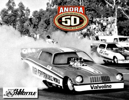 PRE ORDER - 50 Fast Years of ANDRA Drag Racing