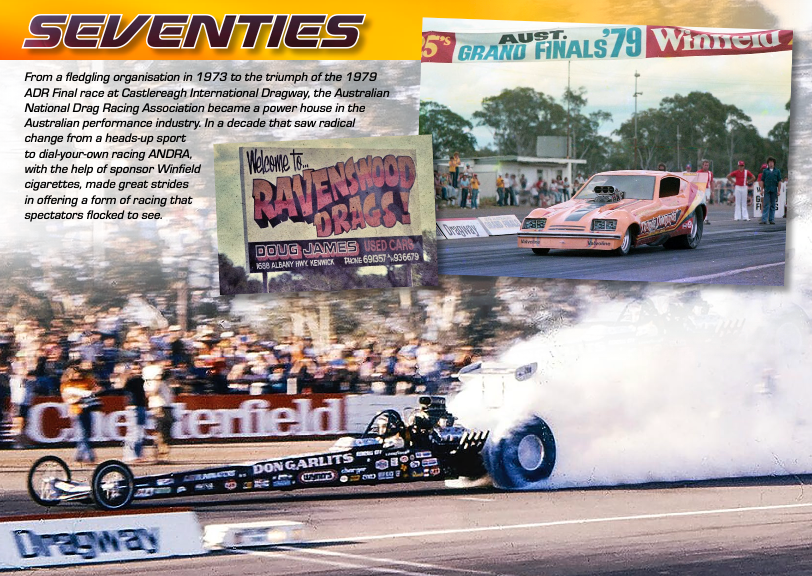 PRE ORDER - 50 Fast Years of ANDRA Drag Racing – Full Throttle Publishing