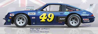 Gene Welch v Peter Crick - Grand National Sedan Poster